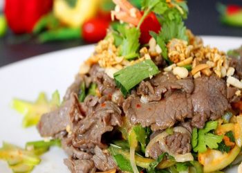 Cách làm gỏi bắp bò rau thơm tại nhà ăn là nghiện