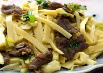 Cách làm món thịt bò xào măng tươi ngon đơn giản tại nhà