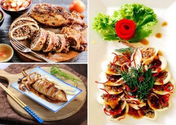 Cách làm mực nhồi thịt hấp, chiên, nướng thơm ngon đủ vị