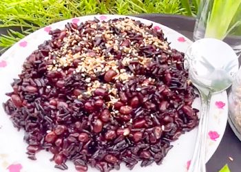 Cách nấu cơm gạo lứt với đậu đỏ đơn giản, mềm ngon
