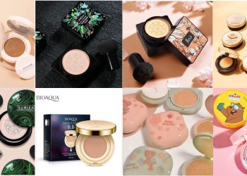 TOP 8 cushion nội địa Trung tốt nhất hiện nay: che phủ tốt, finish căng bóng, ẩm mịn