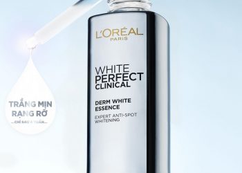 Review tinh chất L’oreal Paris White Perfect Clinical: giảm thâm, trắng da