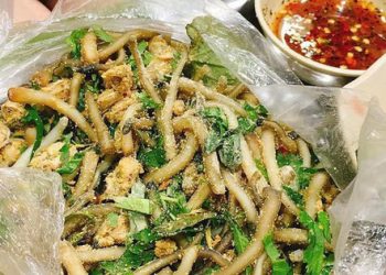 Món gỏi “chân dài” lạ miệng, khách vượt trăm km về thưởng thức ở Hải Phòng