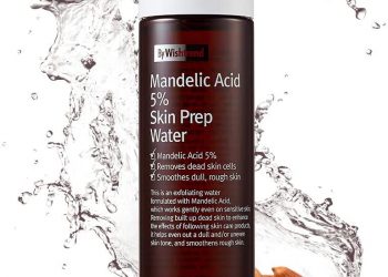 Review nước hoa hồng tẩy da chết dịu nhẹ By Wishtrend Mandelic Acid 5% Skin Prep Water