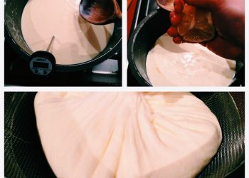 Cách tự làm phô mai tươi (ricotta cheese) ngậy thơm ngon