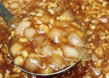 Cách nấu chè bưởi giòn ngon mà không bị đắng