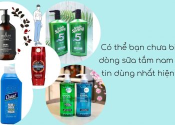 TOP 15 sữa tắm nam tốt nhất, lưu giữ hương thơm nam tính cho chàng thêm tự tin