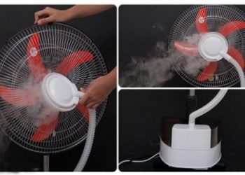 Có nên dùng quạt phun sương không để đối phó cái nóng?