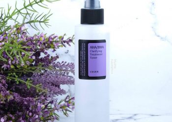 Review nước hoa hồng trị mụn COSRX AHA/BHA Clarifying Treatment Toner