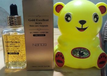 Review serum dưỡng da tinh chất vàng Nano9 24K Gold Excellent 99.9% Skin Care Ampoule: Giúp làn da đẹp không tì vết