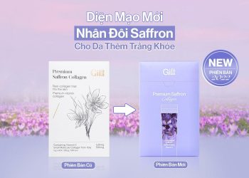 Review bột uống Gilaa Premium Saffron Collagen: diện mạo mới, X2 Saffron, chất lượng tốt hơn