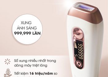Review máy triệt lông cá nhân Halio IPL Hair Removal: xung ánh sáng 999,999 lần, tiết kiệm 16 triệu/năm đi Spa