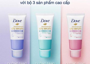 Review kem khử mùi Dove tinh chất serum: sáng mịn, tự tin khoe cá tính.