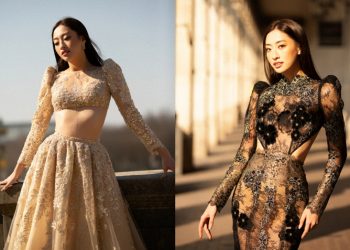 Hoa hậu Lương Thuỳ Linh gợi cảm với váy hở eo, xuyên thấu táo bạo