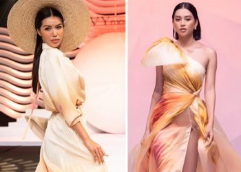 Hoa hậu Tiểu Vy đọ dáng với siêu mẫu Minh Tú