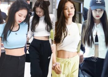 JENNIE BLACKPINK- cô gái dẫn đầu phong cách thời trang mặc đẹp tại sân bay