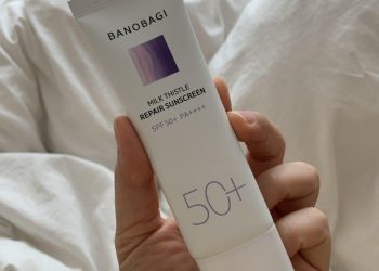 Review kem chống nắng Banobagi Milk Thistle Repair Sunscreen SPF 50+, PA++++: chống nắng, phục hồi da không còn chỗ chê