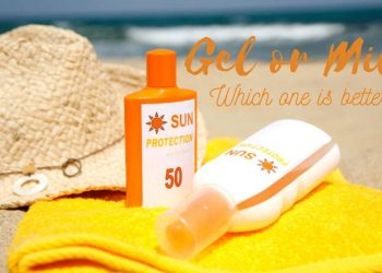 Nên dùng kem chống nắng dạng gel hay dạng sữa thì tốt?