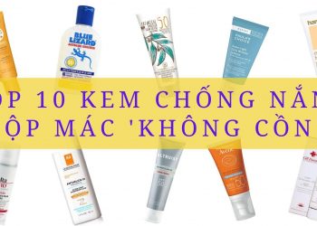 Top 10 kem chống nắng không cồn không hương liệu giúp bạn đánh bay nỗi lo kích ứng da mặt