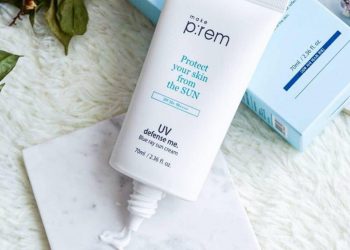 Review kem chống nắng Make Pr:em UV Defense Sun Cream: Làm mát, dịu da tức thì và chống nắng, kiềm dầu cực đỉnh