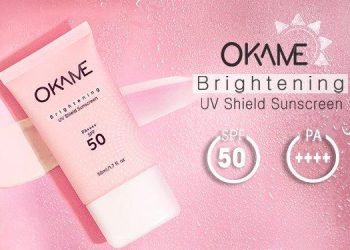 Review Okame Brightening UV Shield Sunscreen SPF 50 PA++++: Kem chống nắng dành riêng cho hệ da chơi treatment