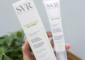 Review kem dưỡng SVR Sebiaclear Mat + Pores: kiềm dầu, thu nhỏ lỗ chân lông