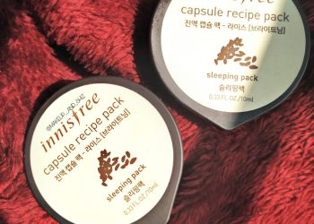 Review mặt nạ ngủ Innisfree Capsule Recipe Pack Rice: Dưỡng da ẩm mượt, trắng sáng tự nhiên