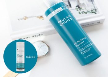 Review sữa rửa mặt kiềm dầu Paula’s Choice Skin Balancing Oil-Reducing Cleanser