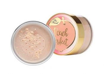 Review phấn phủ đào Too faced Peach Perfect Mattifying Loose Setting Powder