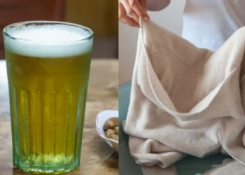 Mang bia đổ vào áo tưởng phí ai ngờ lại có hiệu quả khó tin