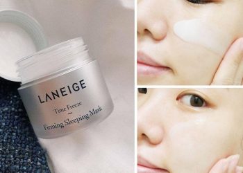 Review mặt nạ ngủ Laneige Time Freeze Sleeping Mask: ngừa lão hóa, làm săn chắc da