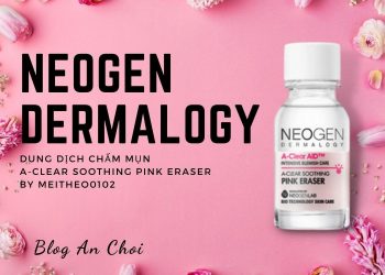 Review chấm mụn Neogen Dermalogy A-Clear Soothing Pink Eraser: Xẹp Mụn Sau 4h