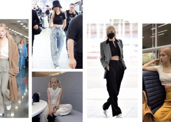 [Học ngay] Rosé BlackPink cách diện quần ống rộng thời trang và tôn dáng siêu chuẩn