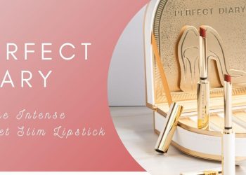 Review son Perfect Diary Rouge Intense Velvet Slim Lipstick: bao bì sang chảnh, chất son chanh sả chất ngất