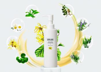 Review sữa rửa mặt chiết xuất cây phỉ Derladie Witch Hazel Cleansing Gel: làm sạch nhẹ nhàng, “cứu tinh” của làn da mụn
