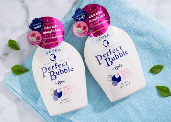 Review sữa tắm Senka Perfect Bubble For Body Sweet Floral: Sạch thơm nhẹ nhàng, dưỡng da ẩm mịn