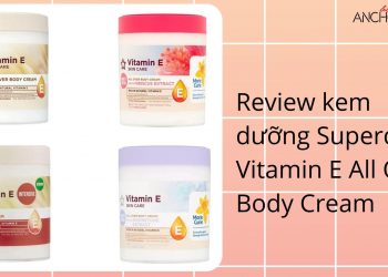 Review kem dưỡng thể Superdrug Vitamin E All Over Body Cream: dưỡng da ẩm mịn cả ngày dài