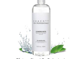 Review nước tẩy trang Chacott Cleansing Water: tẩy sạch nhưng vẫn nhẹ dịu cho làn da
