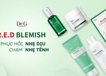 Review bộ sản phẩm R.E.D Blemish của Dr.G: phục hồi nhẹ dịu, chạm nhẹ tênh