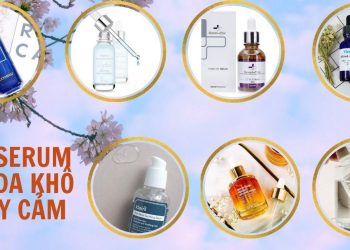 TOP 7 serum cấp ẩm cho da khô nhạy cảm tốt nhất hiện nay