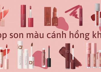 Top 10 son màu cánh hồng khô không thể bỏ lỡ – sắc hồng tươi xinh cực kì thu hút