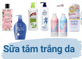 Top 9 sữa tắm trắng da tốt nhất– giúp làn da “lột xác” trắng mịn hơn
