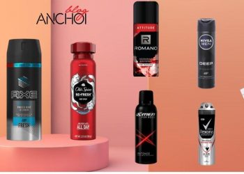 TOP 10 xịt khử mùi nam tốt nhất -lưu hương cực lâu, mạnh mẽ, hiện đại