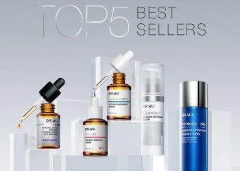 TOP 5 sản phẩm best sellers của DR. WU, mỹ phẩm nội địa hàng đầu Đài Loan.