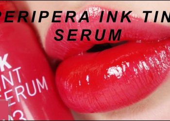 Review son Peripera Ink Tint Serum: son bóng ẩm môi cho ngày đông