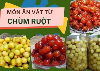 4 cách làm món ăn vặt từ chùm ruột siêu ngon ai cũng thích mê
