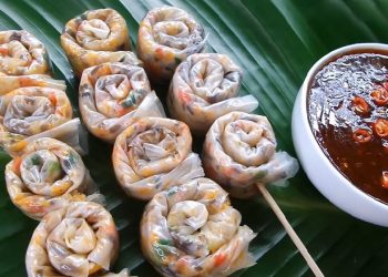 2 cách làm bánh tráng lụi Tây Nguyên tại nhà ăn vặt thú vị, ai thử cũng “nghiện”