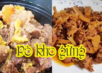 2 món bò kho gừng làm cực đơn giản tăng vị cho bữa cơm nhà