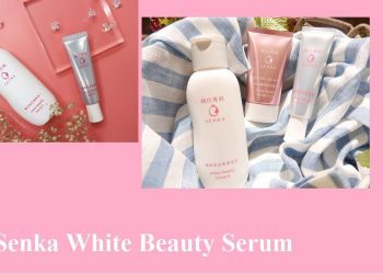 Review serum dưỡng trắng da Senka white beauty serum