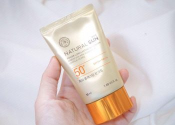 Review kem chống nắng Natural Sun Eco Power Long-Lasting Sun Cream SPF50+ PA+++